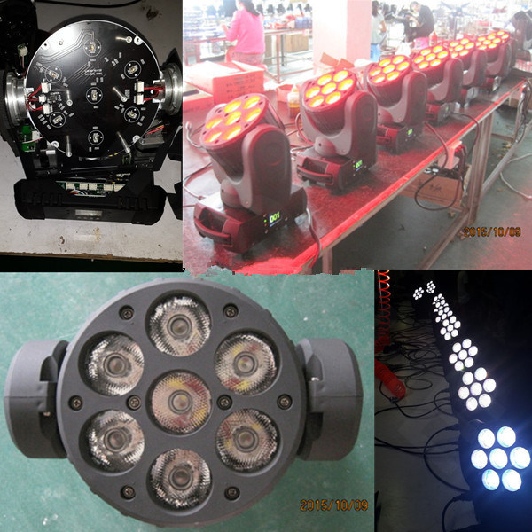 Beam LED Wash 7X10W Moving Head Light