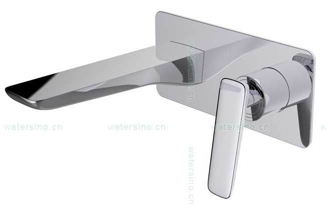 Sanitary Ware Wall Mounted Brass Water Basin Tap