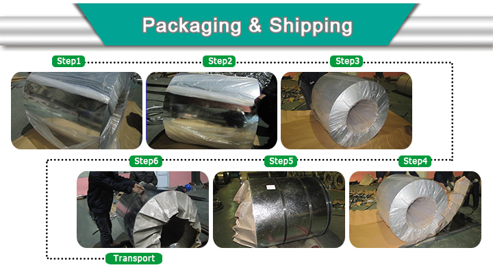 Gi SPCC Dx51 Zinc Hot Dipped Galvanized Steel Coil/Strip