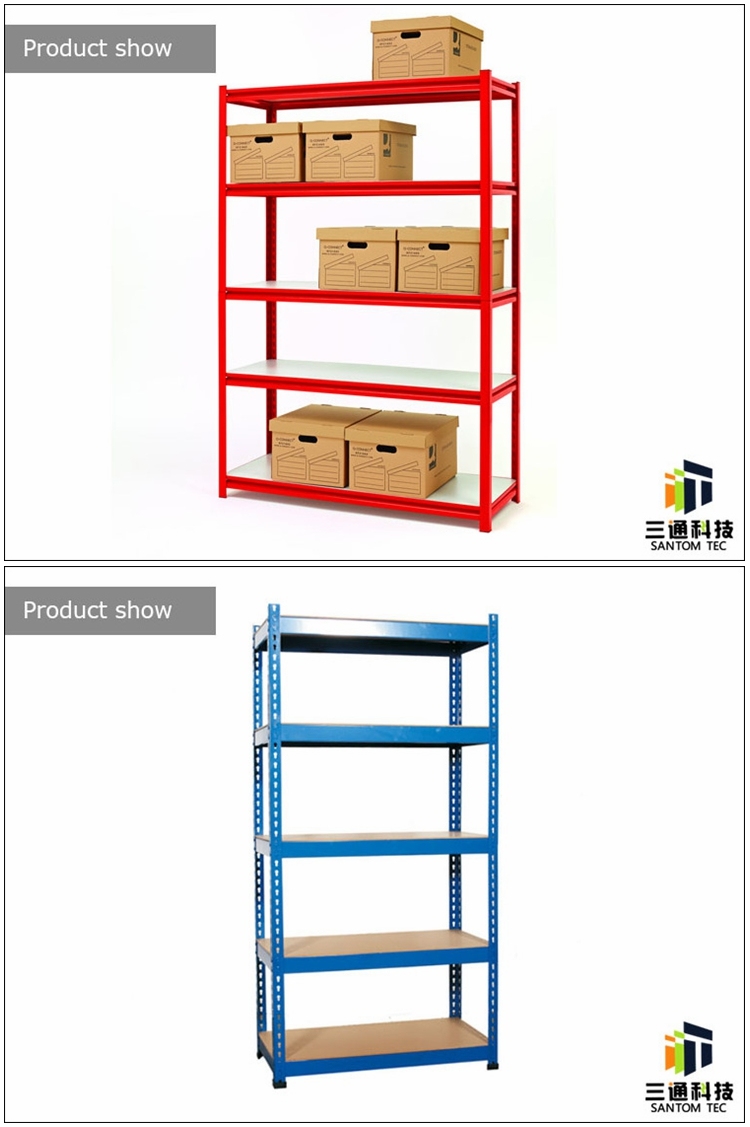 Hot Sale Slotted Angle Shelf, Storage Boltless Rivet Shelf, Display Shelf for Sale