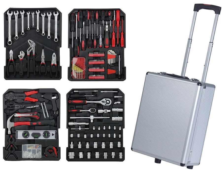 Tool Kits Professional 399PC Socket Sets Tools Set, Hand Trolley