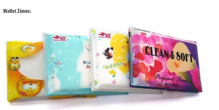 Advertising Wholesale Mini Wallet Pocket Facial Tissue Paper