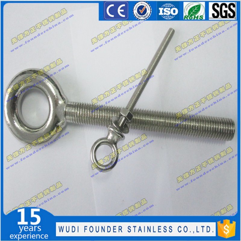 Stainless Steel AISI 304 or AISI316 Us Wooden Threaded Screw