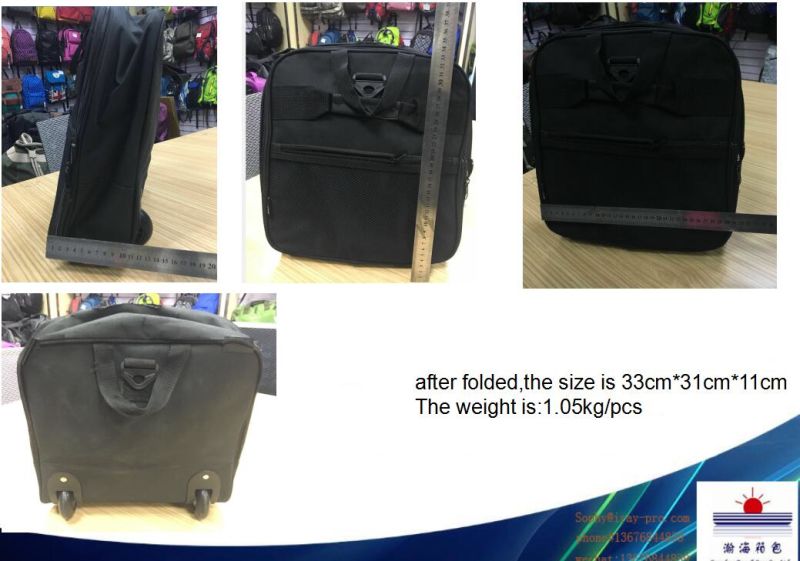 32inch Compactible Padded Carry for Weekend Shopping Gym Sport Wheeled Duffel Travel Bag (GB#100014)