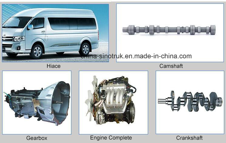 Top Quality Original Body Parts & Accessories for Toyota Haice with Lowest Price