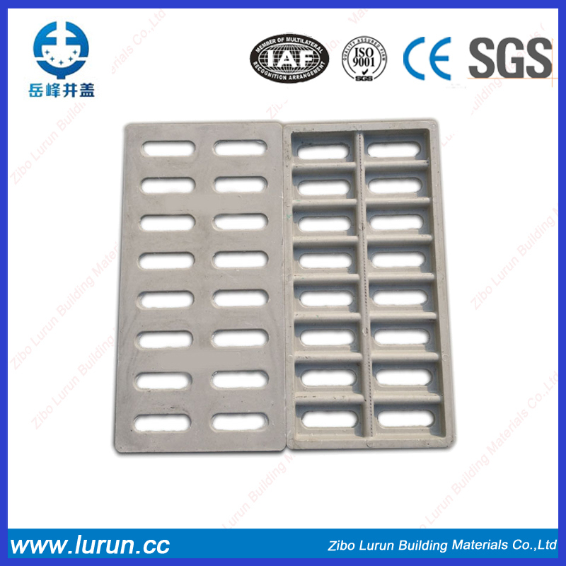 China PVC FRP Light Duty Resin Black Grating