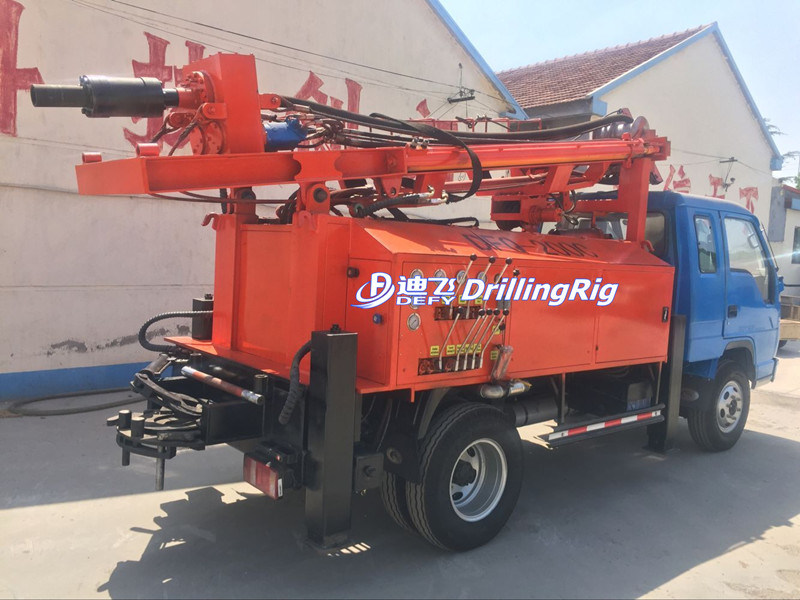 Dfq-200c Truck Type Water Well Drilling Rig