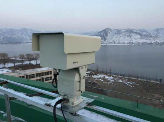 Long Range Infrared Thermal Imaging Camera for Border Surveillance