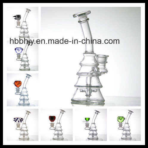 OEM Logo Print Glass Smoking Pipe Shisha Hookah