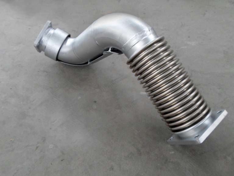 Corrugated Stainless Steel Exhaust Pipe Custom Processing
