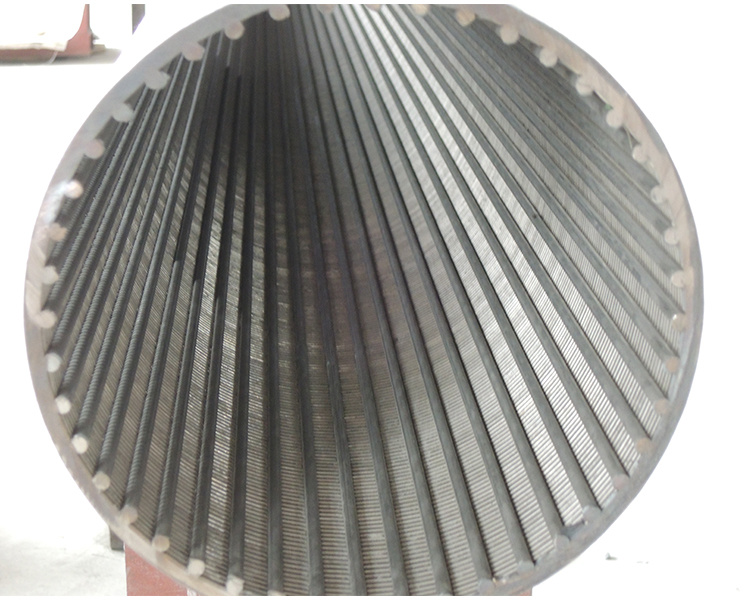 High Quality Stainless Steel Continuous Slot Wire Wrapped Johnson Screens Casing Pipe