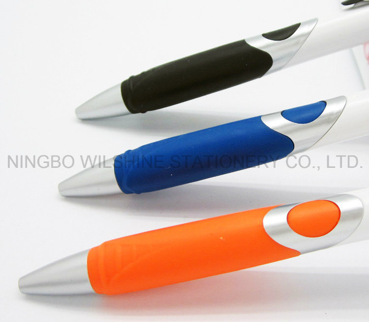 American Style Plastic Ballpen for Promotion (BP0230W)