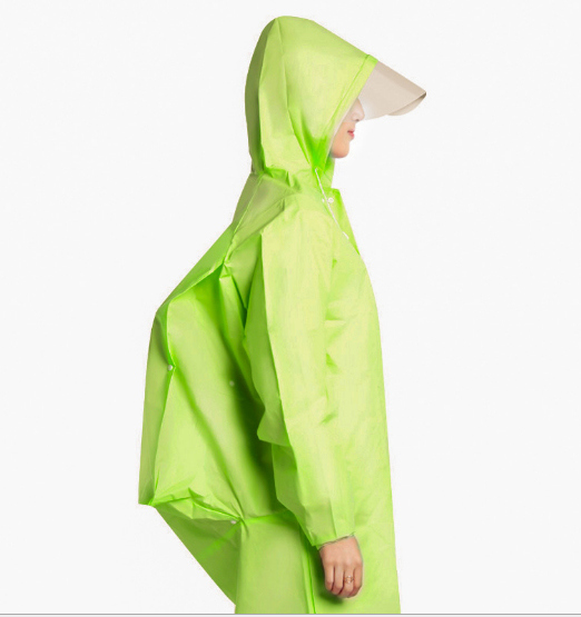 Waterproof Women's EVA/PVC Raincoat