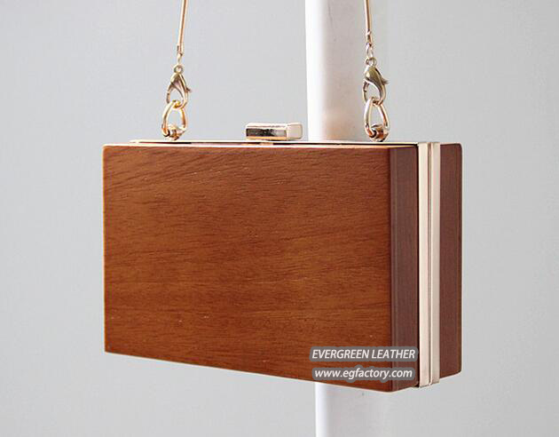 Square Bags Evening Bags Wooden Handbags Clutch Bags Lady Hand Bag From China Suppplier Eb903