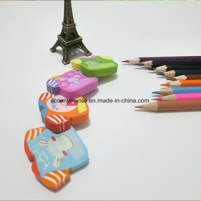 Cute Cartoon PVC/TPR Eraser, Children Eraser