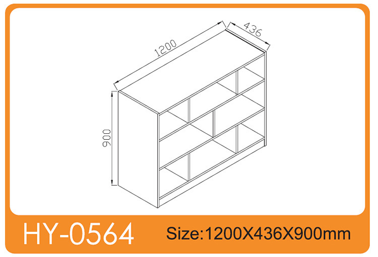 Wooden Kids Furniture/Kids Cabinet with Plastic Storage