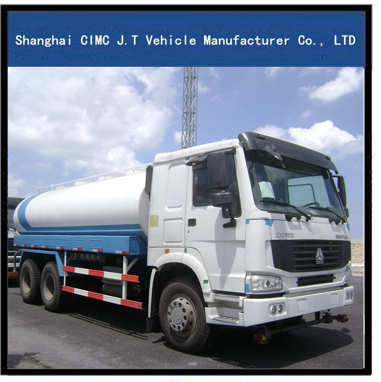 Sinotruk 6X4 HOWO Water Truck with 14-22 Cubic Meter Tank
