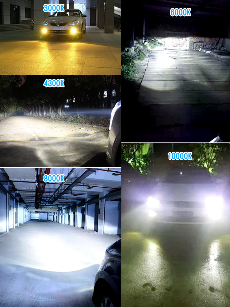 D4s LED Head Lights Conversion with Car HID Headligth and Auto LED Headlight C6