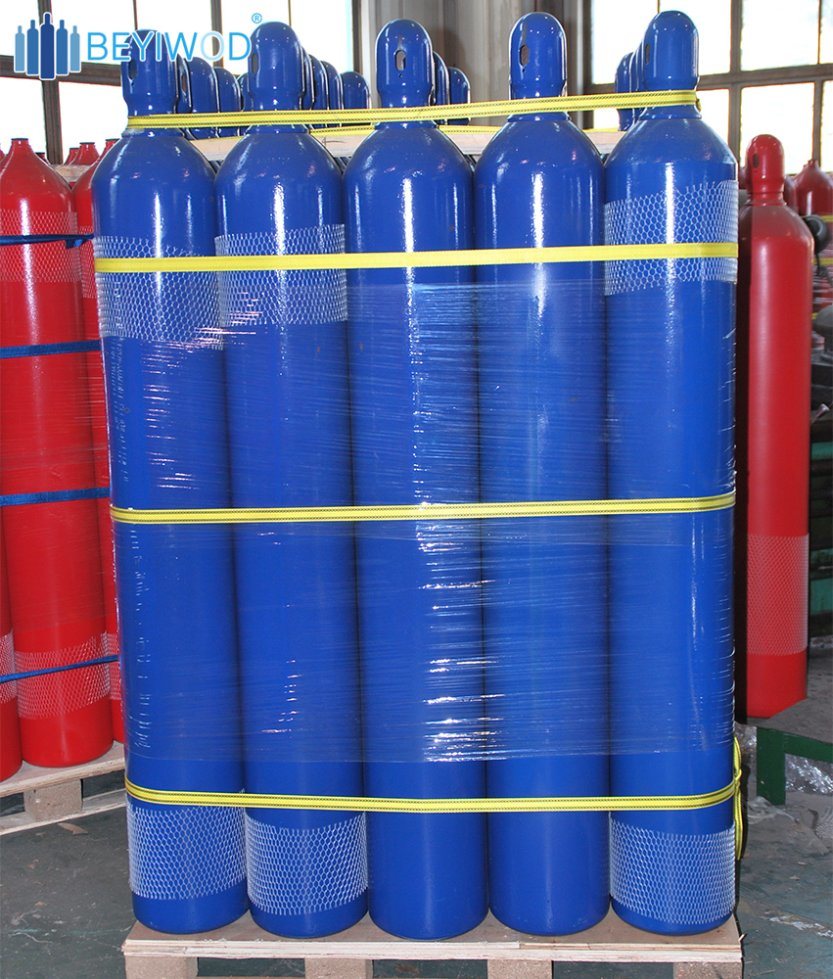 Higgh Pressure 68L Steel CO2 Gas Cylinder for Fire Extinguish