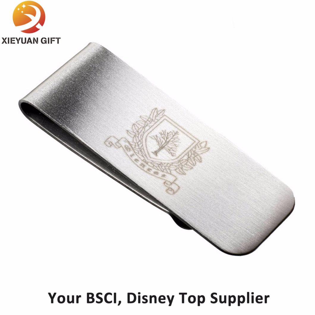 Cheap Wholesale Eagle Shape Customized Logo Money Clip with Spring