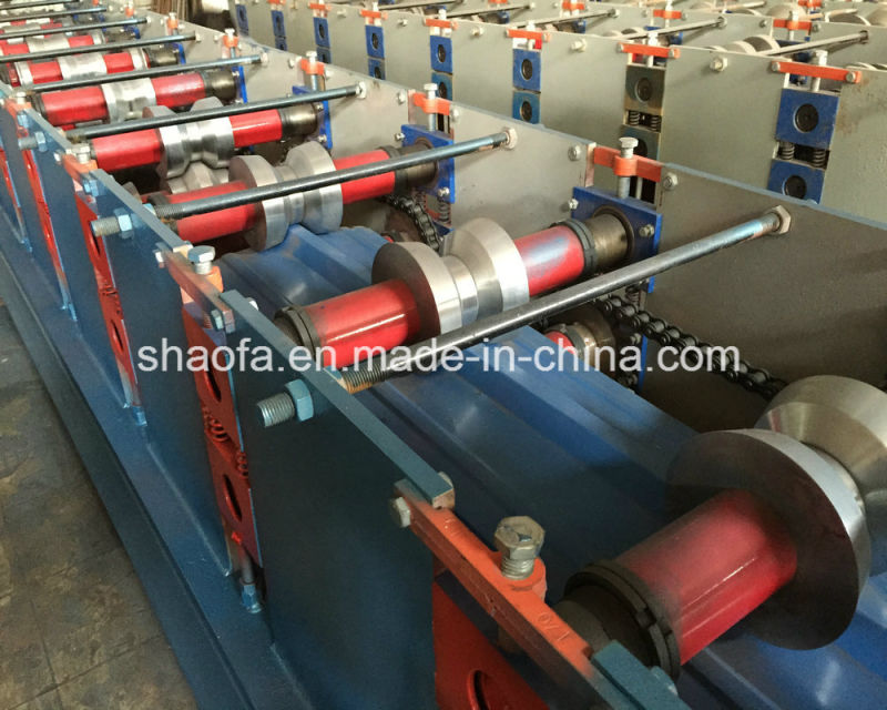 Roofing Ridge Cap Steel Shaped Roll Forming Machine