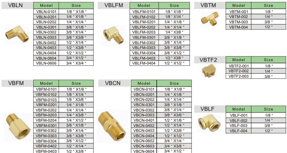 Brass Hex Compression Connector Brass Pipe Fitting Gas Pipe Fittings