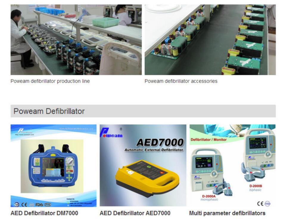 Customed Packing Defibrillator