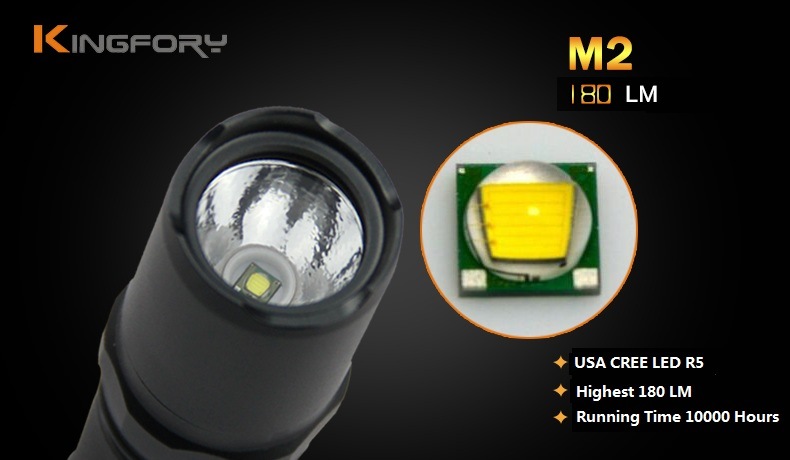 M2 Tactical Aliminum Alloy Mini LED Flashlight