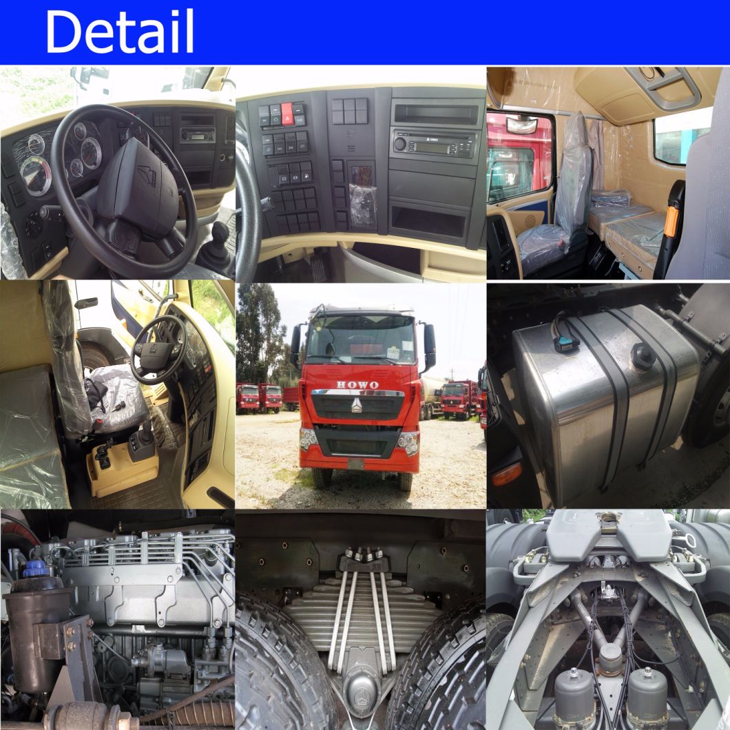 Used HOWO/Shacman Used 8X4 6X4 10 Wheels/12 Wheels Dump Truck/Dumper Truck/Dumping Truck/Tipper Truck/Tractor Head/Prime Mover Truck/Concrete Mixer Truck