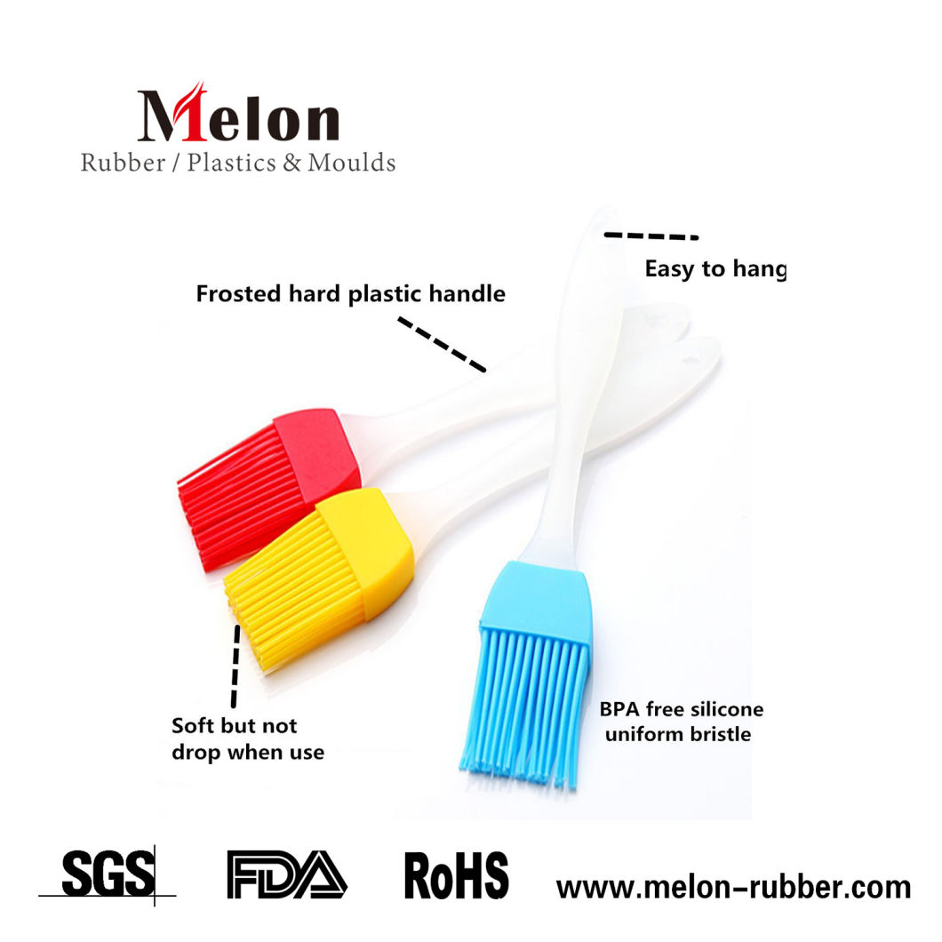 Multifunctional Silicone Oil Sauce Bottle Basting Brush for BBQ