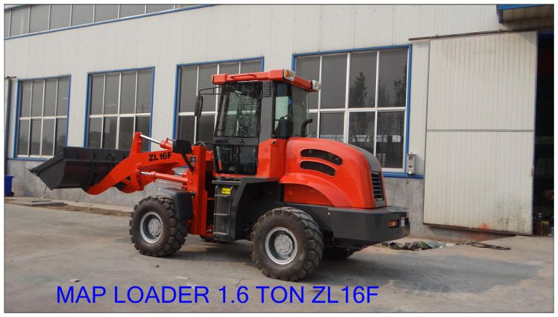1.6ton Front Wheel Loader with Ce