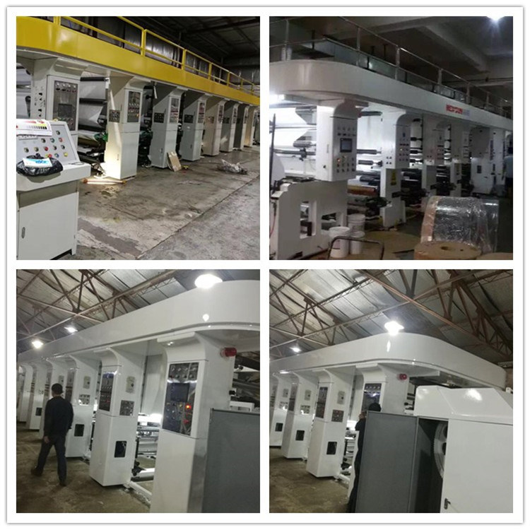 Xyra-850 Paper Flexographic Line Printing Machinery for Paper Woven