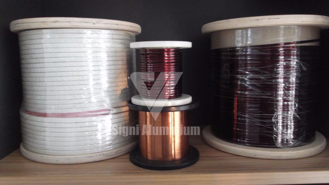 Class 155/180/200 Enamel Coated Round/Flat/Square Aluminum Magnet Wire