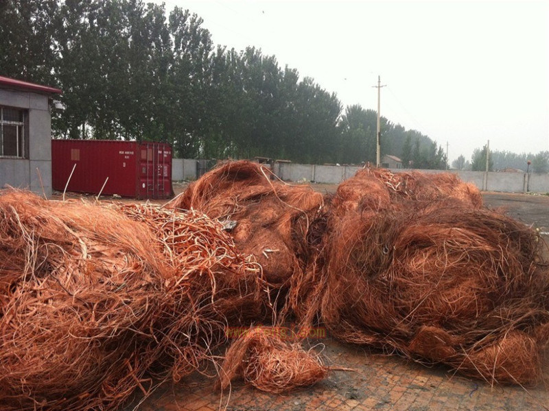 High Purity Copper Wire Scrap 99.9%