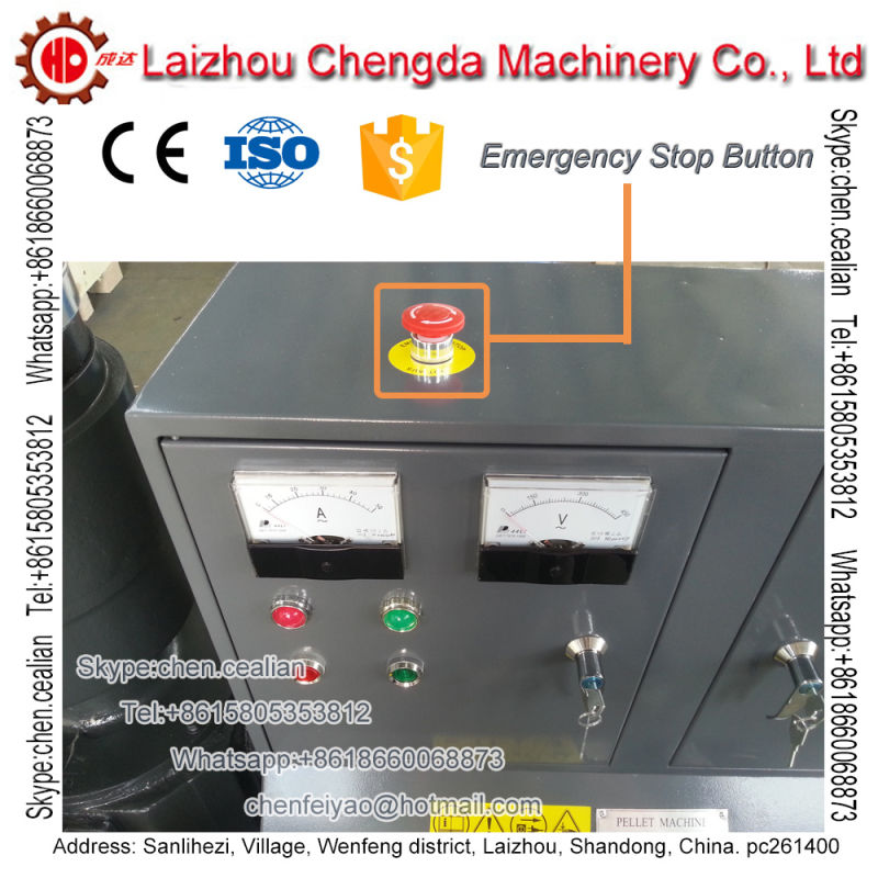 Electric Biomass Pellet Mill Granulator