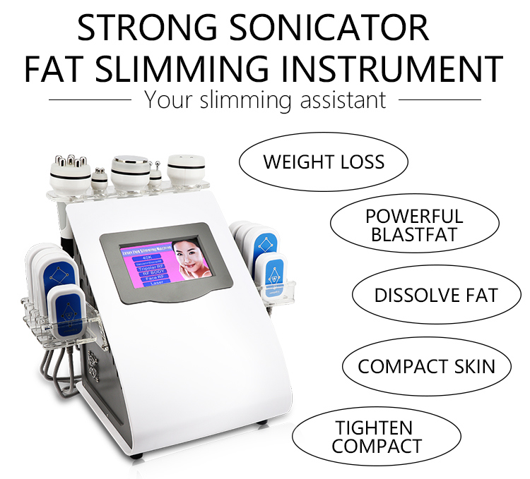 Body Contouring Liposuction Device Cavitation Body Slimming Machine Beauty Equipment