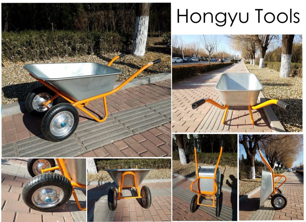 Industry Strong Two Double Wheelbarrow for Europe