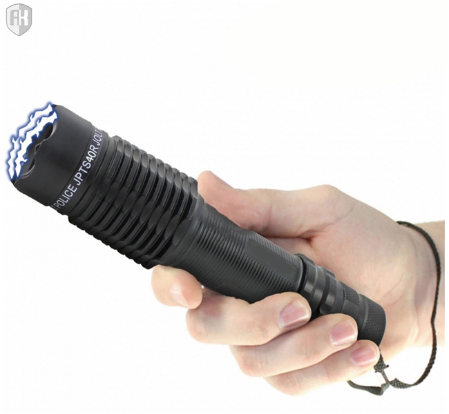 Escort All Metal Flashlight Stun Gun Rechargeable