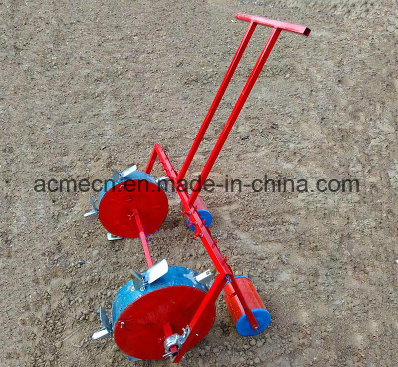 Manual Bean Seeding Machine with Press Wheel Maize Planter