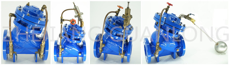 (F745X) Globe Double Chamber Float Ball Water Level Control Valve