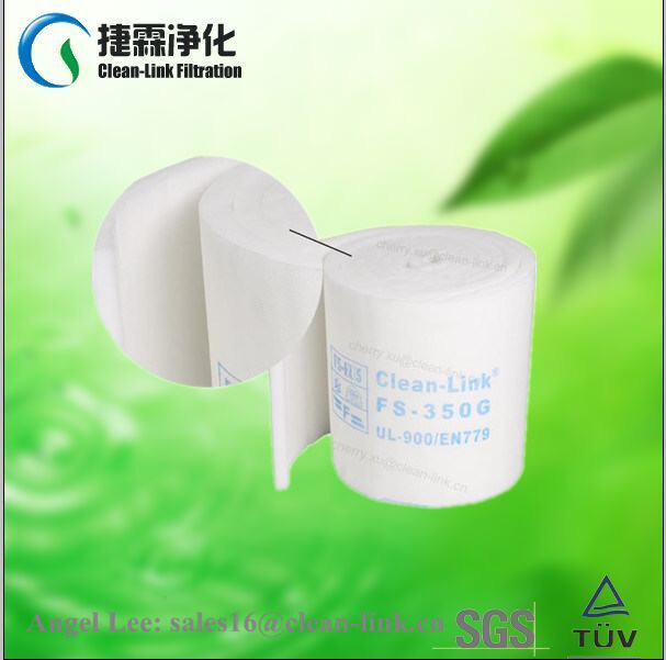 Automotive Spray Booths Ceiling Filter Roll for Air Purifier