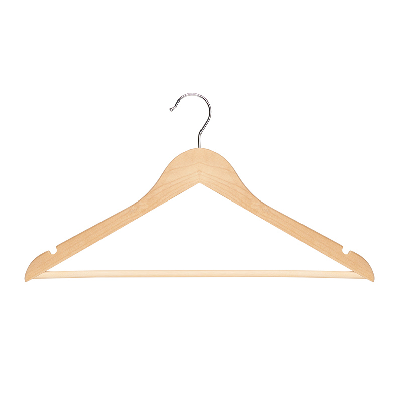 Wooden Suit Coat Hanger with Notch (WH002-N2)