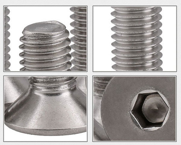 Ss Hex Socket Flat Csk Head Cap Screw