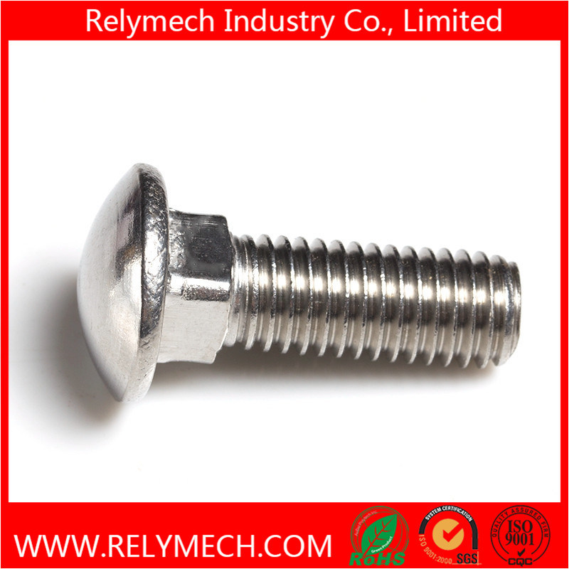 Stainless Steel Carriage Bolt Mushroom Head Square Neck Bolt