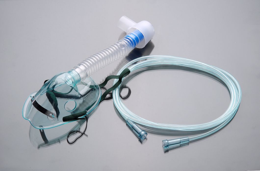 Disposable Medical Adjustable Venturi Mask with Six Diluters