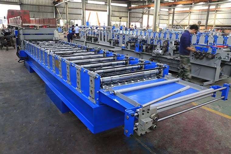 Glazed Tile Roll Forming Machine