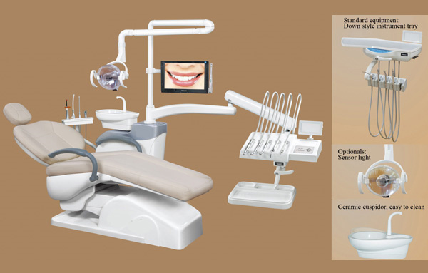 FM-7218A Ce Approved Computer-Controlled Dental Chair Manufactured in China