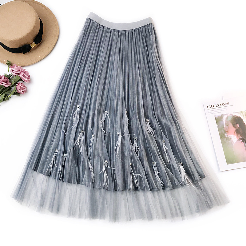 Großhandel Gaze Röcke Wholesale Gauze Skirts
