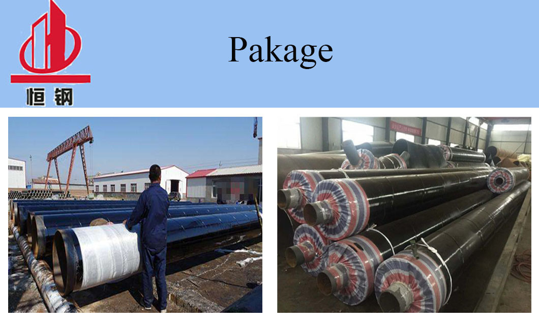API 5L Line SSAW Steel Pipe with 3PE Coating
