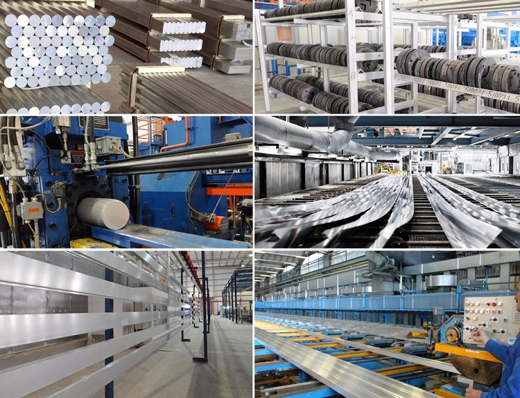 China 6063 T5 T6 Industrial Aluminum Profile